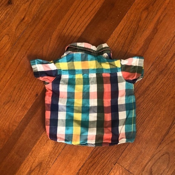 Carter’s Plaid Button Down 18M - Picture 3 of 3